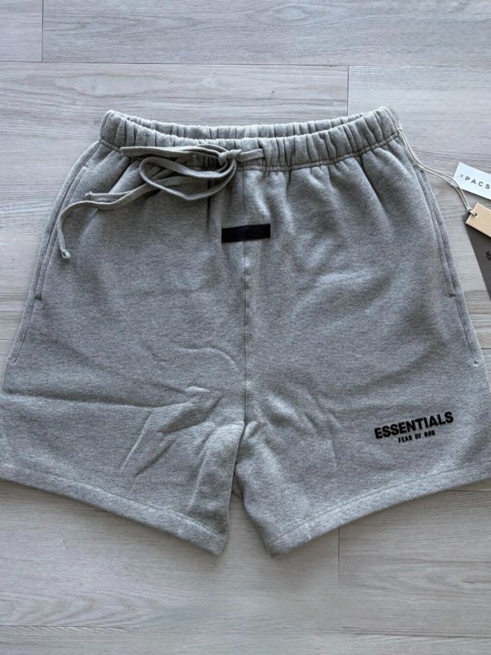 Fear Of God Essentials Dark Oatmeal SS22 Short